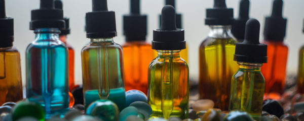 Différents e-liquides