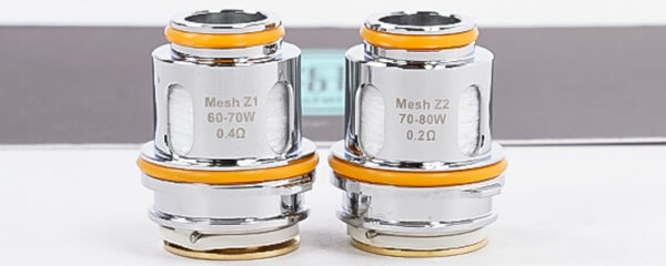 résistances Zeus de Geekvape