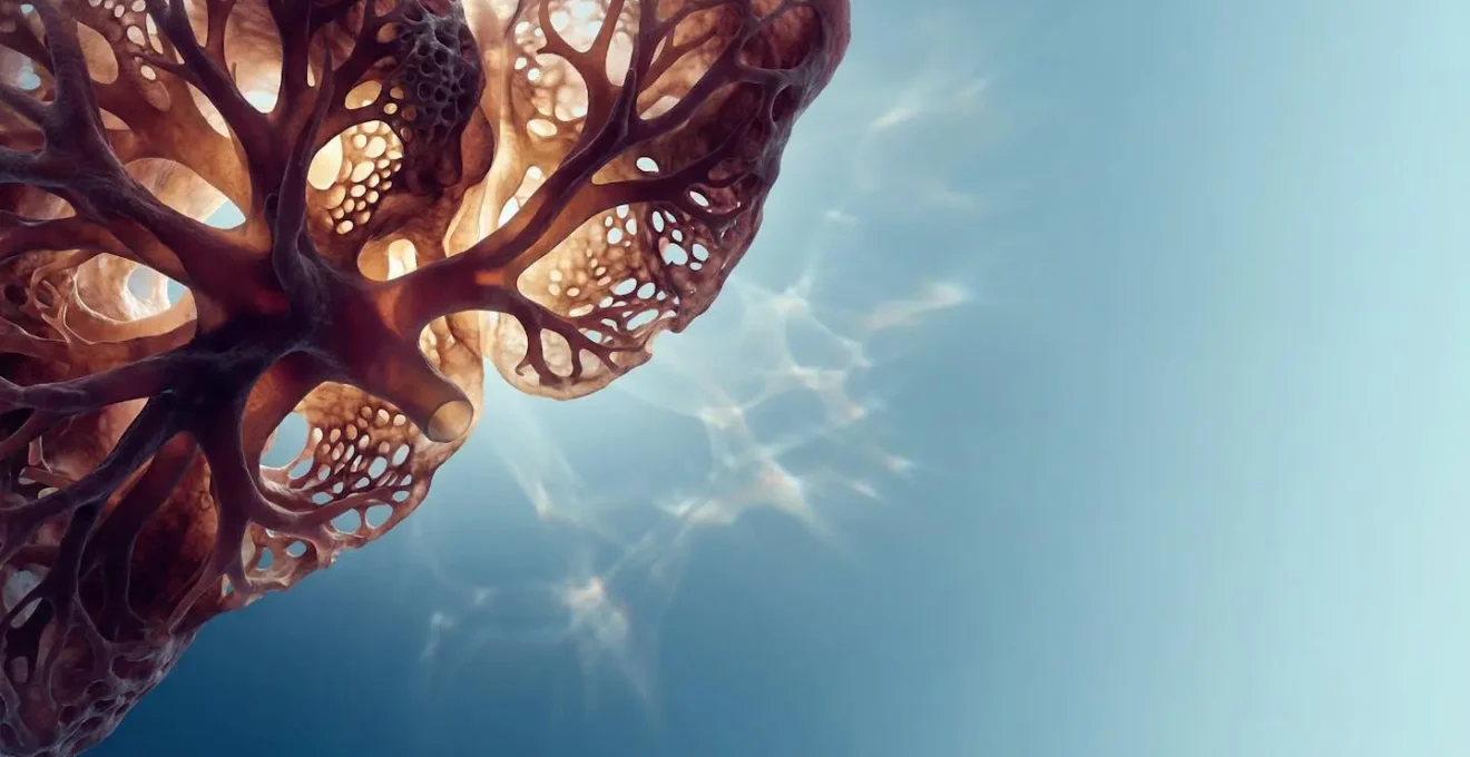 Vue microscopique du métabolisme hépatique du CBD par les enzymes