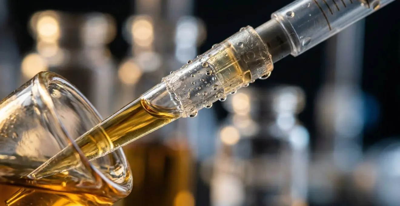 Micropipette de laboratoire avec cônes jetables pour dosage précis du CBD